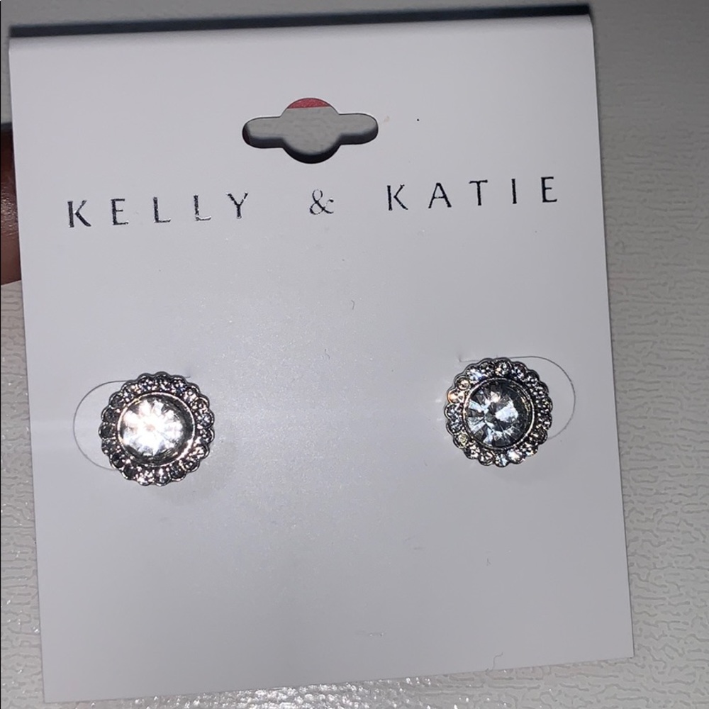 Kelly & Katie Pave Stud Earrings